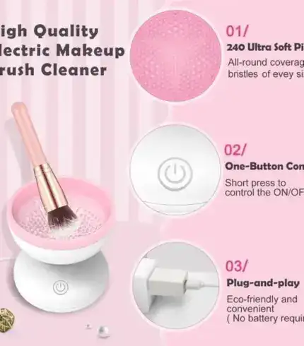 Electric Makeup Brush Cleaner Machine - Perfect Gift