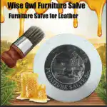 Furniture Salve for Leather, Suitable for Surface Care of Leather Sofas, Car Leather Seats and Wooden Furniture