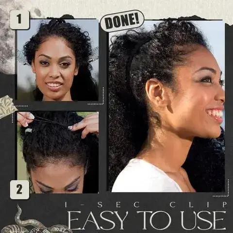 User-friendly Banana Hair Clip