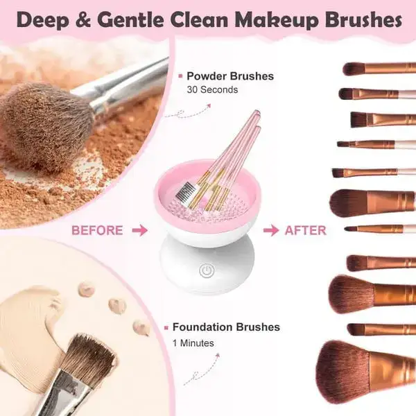 Cleaning Makeup Brushes